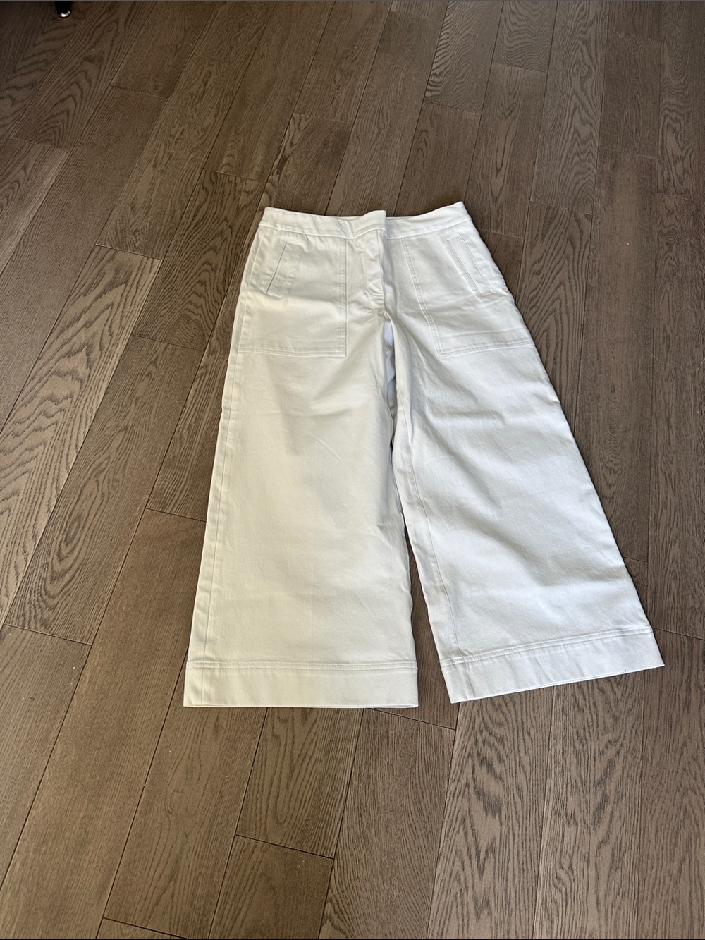 SPANX Beige and White Waistband Shaping Pants